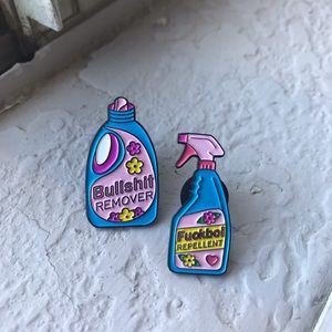 SOLD- Bullsh*t Remover and F*ckboy Repellant Pins